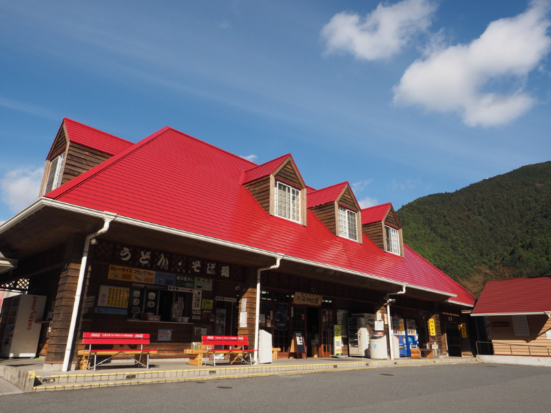 道の駅 杉の湯 川上